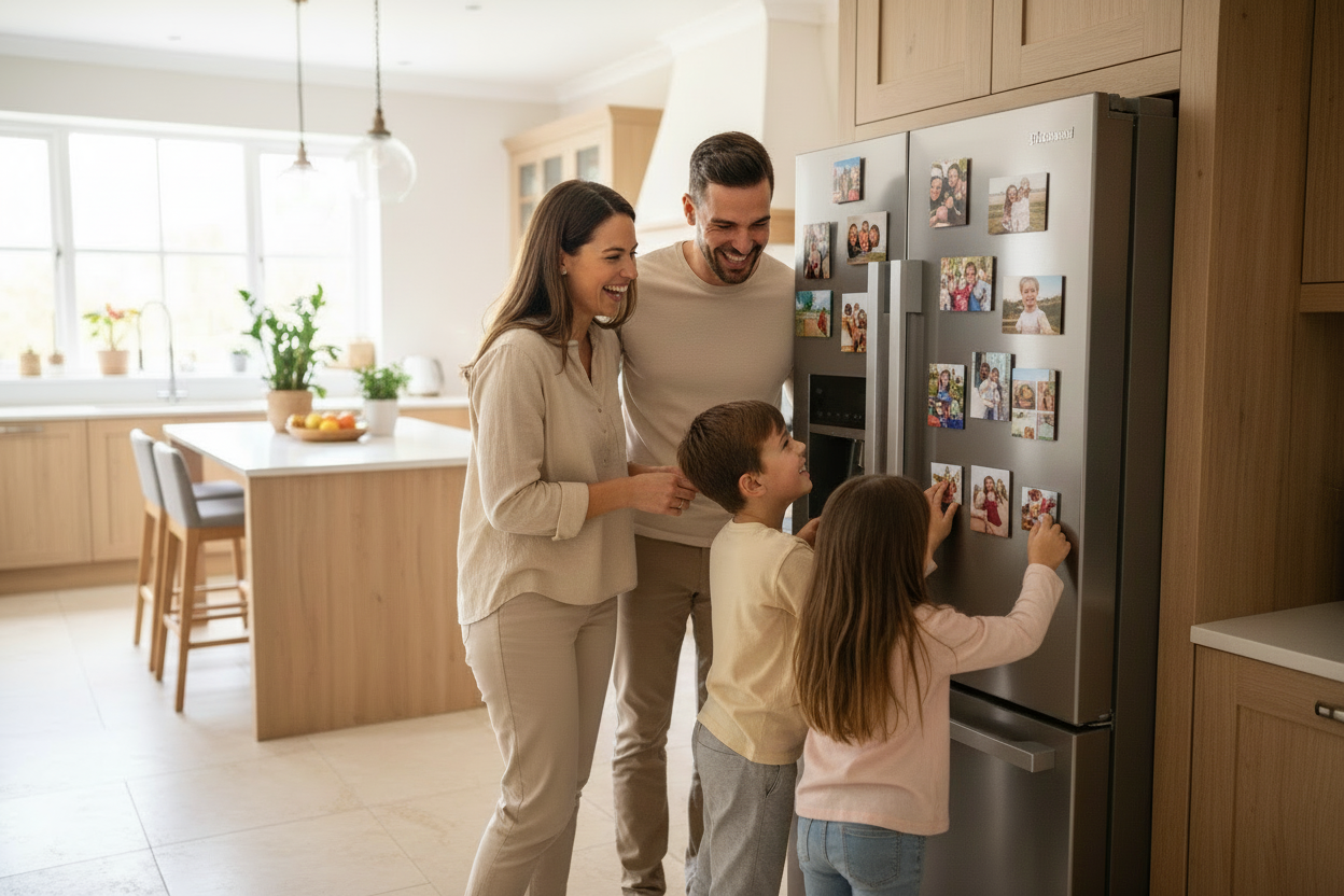 replace the giant magnets with 50x50 custom magnets 